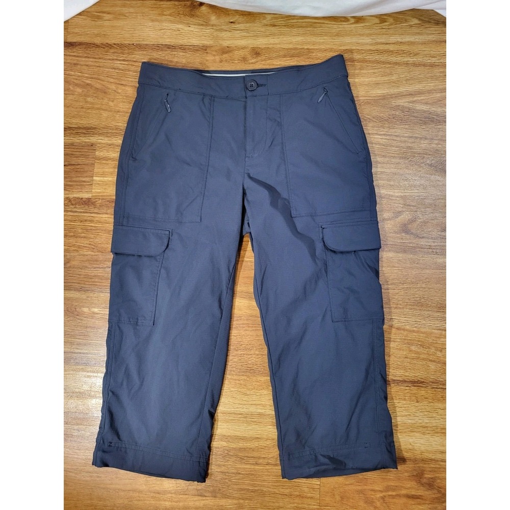 Kathmandu New Zealand Hiking Camping Navy Blue Size 6 Capri Pants